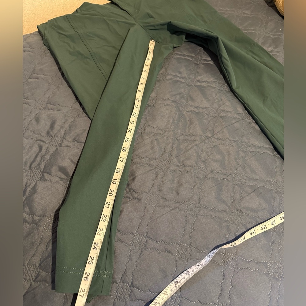 Kirkland Signature Women's Ankle Cropped Pants in Dark Green - Picture 5 of 6